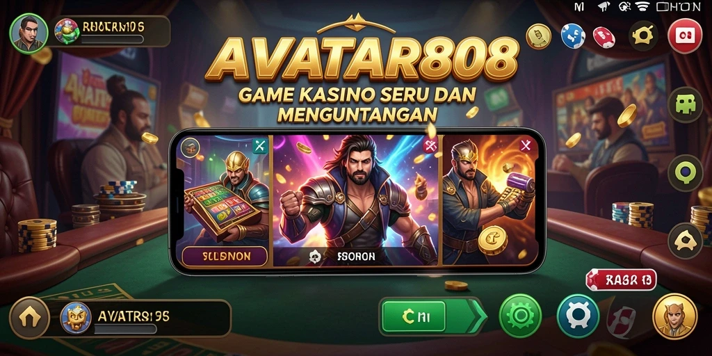 Tampilan menarik dari gameplay AVATAR808 yang mengasyikkan.