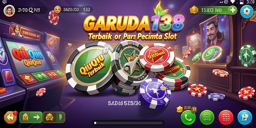 Tampilan menarik dari gameplay QiuQiu di GARUDA138.