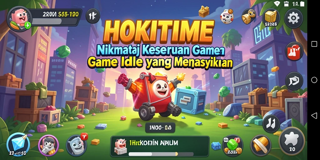 Tampilan menarik dari gameplay HOKITIME yang menyenangkan.