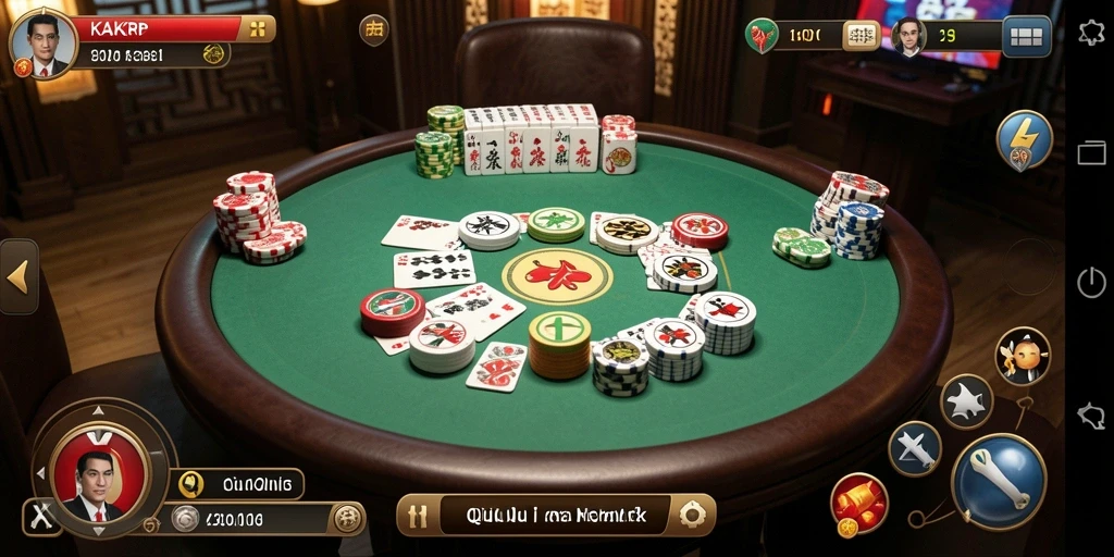 Tampilan gameplay QiuQiu yang penuh aksi dan strategi.