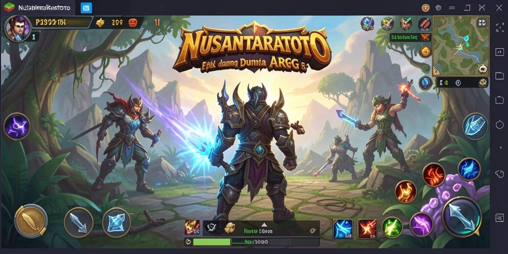Tampilan gameplay NUSANTARATOTO yang seru dan mendebarkan.