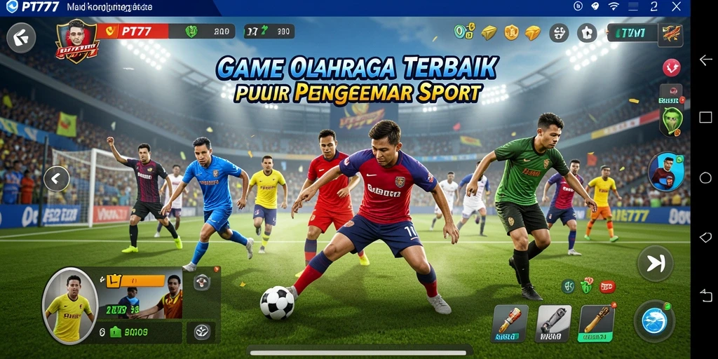 Tampilan gameplay PT777 yang menegangkan dan seru dalam olahraga.