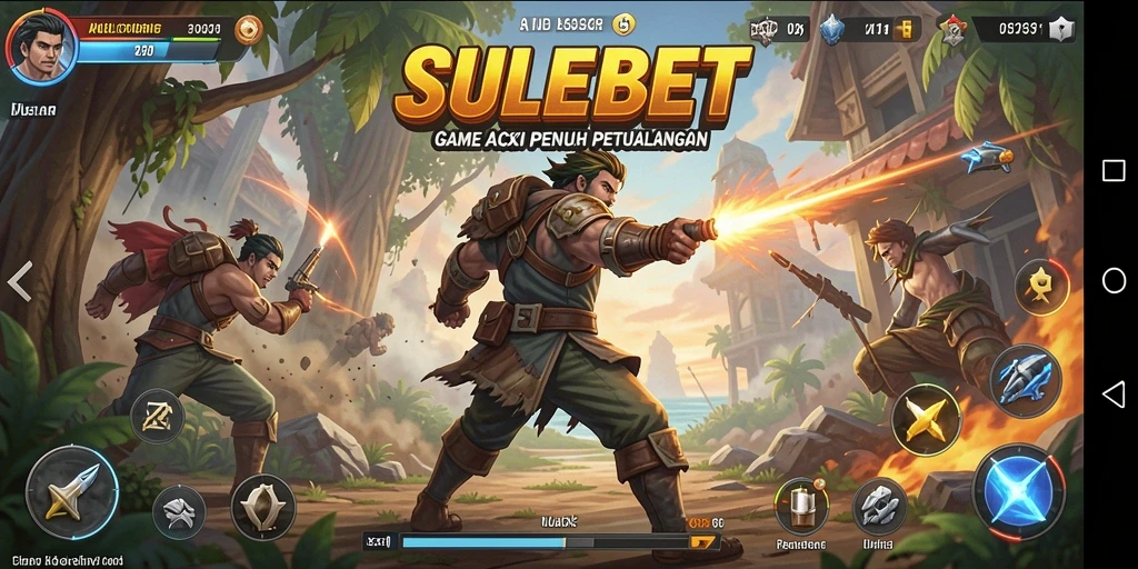 Tampilan gameplay SULEBET yang mendebarkan dan penuh aksi.