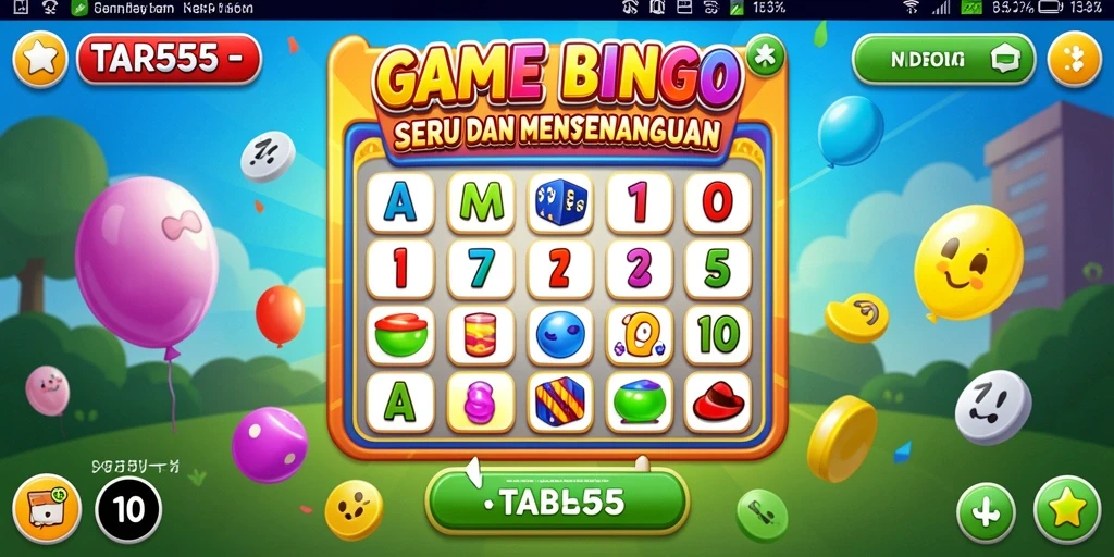 Tangkapan layar gameplay TAR555 yang penuh keseruan Bingo.
